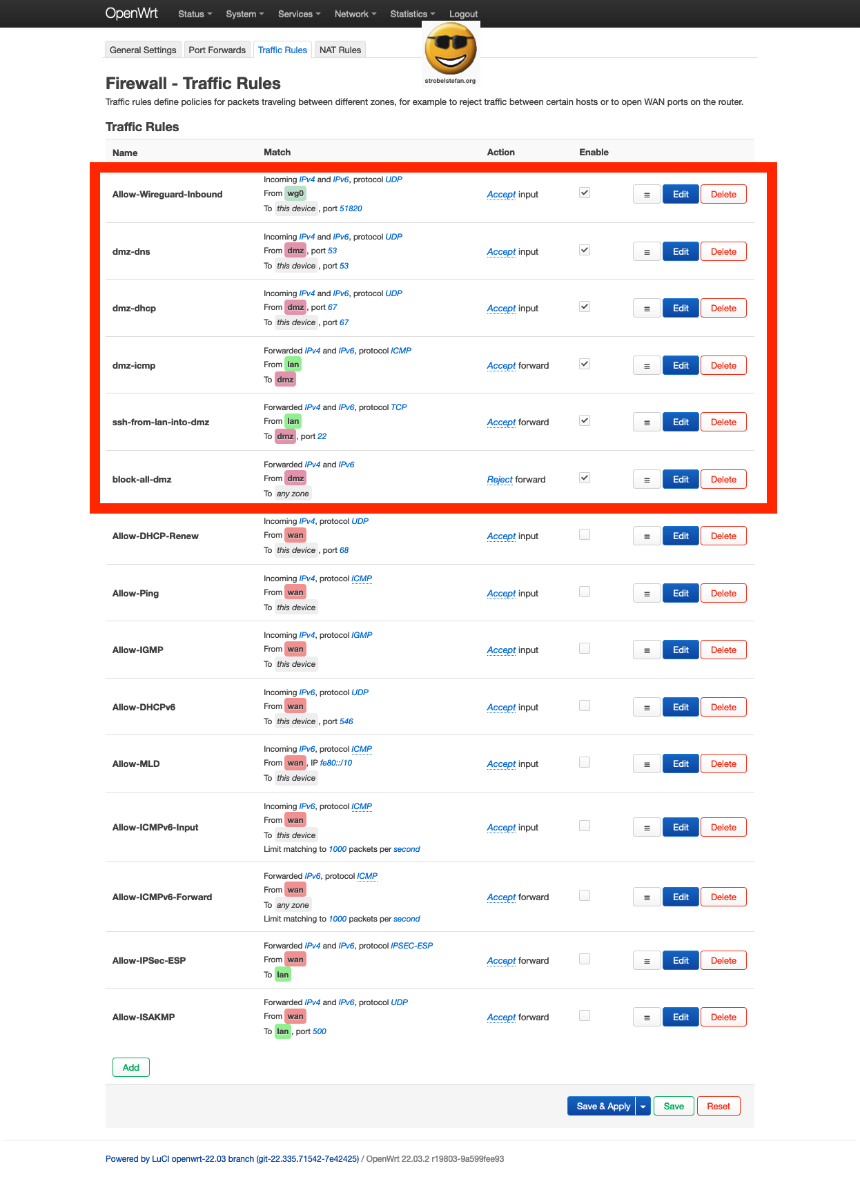 OpenWrt - Network Configuration