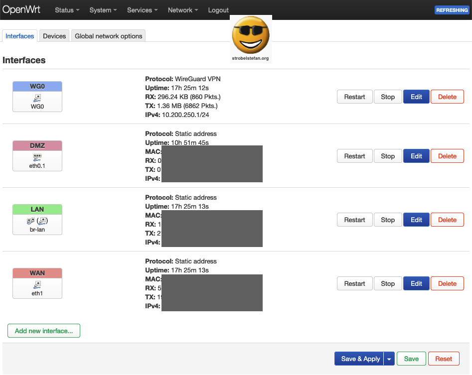 OpenWrt - Network Configuration
