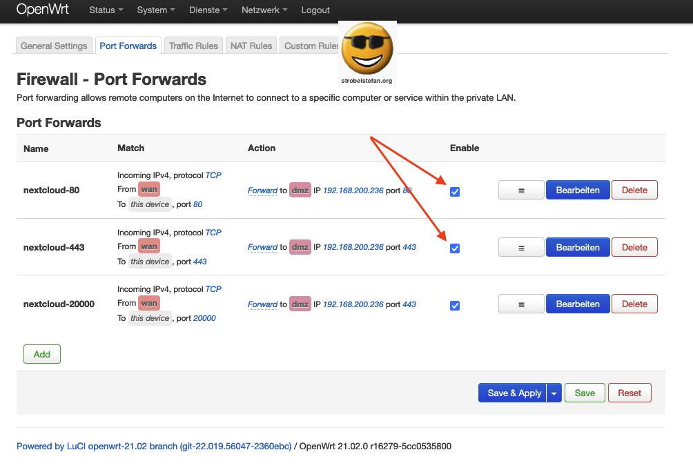 OpenWrt – Let's Encrypt